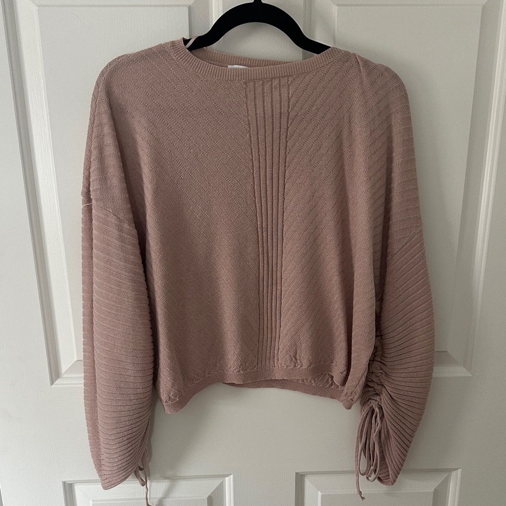 HYFVE Dusty Rose Crewneck Sweater
